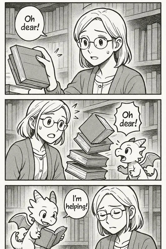 Manga Comic Strip Stories