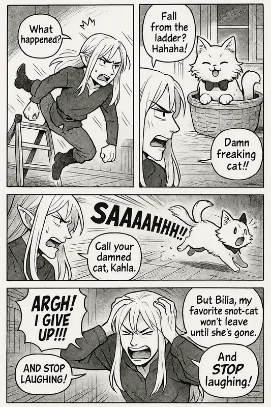 Manga Comic Strip Stories