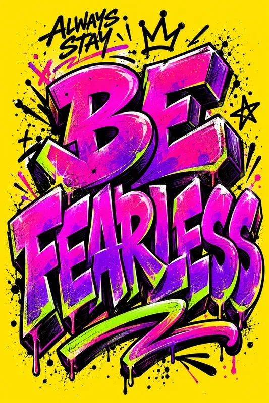 Bold Graffiti Motivation Posters