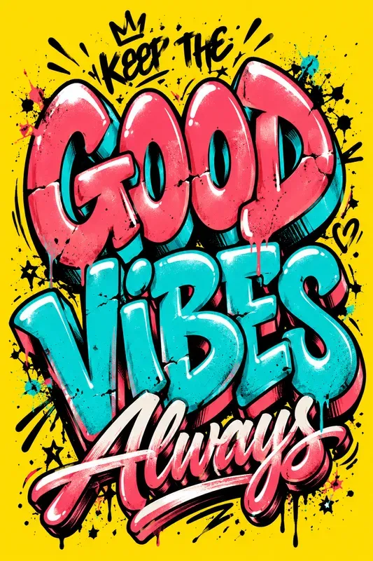 Bold Graffiti Motivation Posters