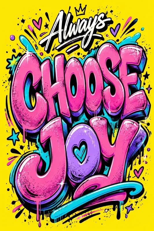 Bold Graffiti Motivation Posters