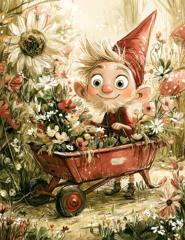 Whimsical Summer Adventures Illustrations