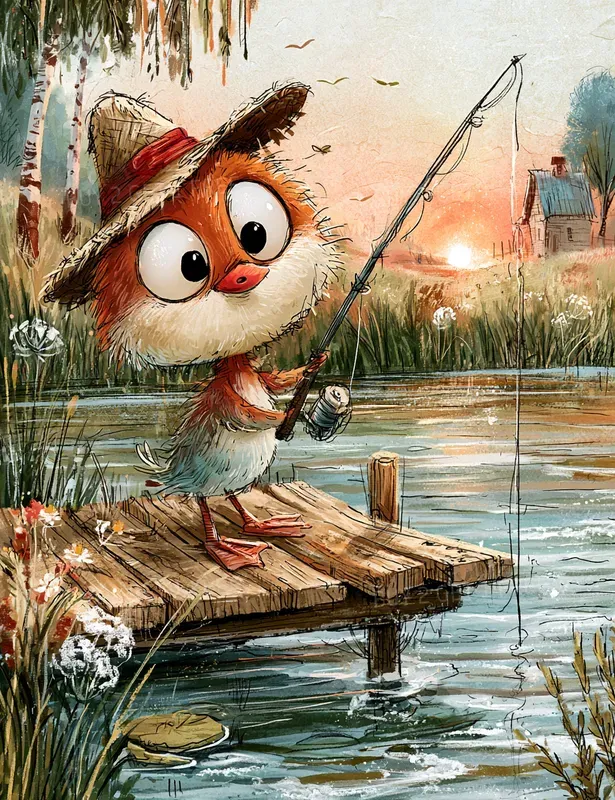 Whimsical Summer Adventures Illustrations