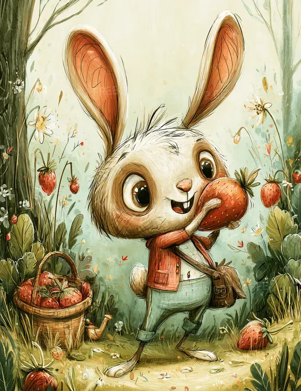 Whimsical Summer Adventures Illustrations
