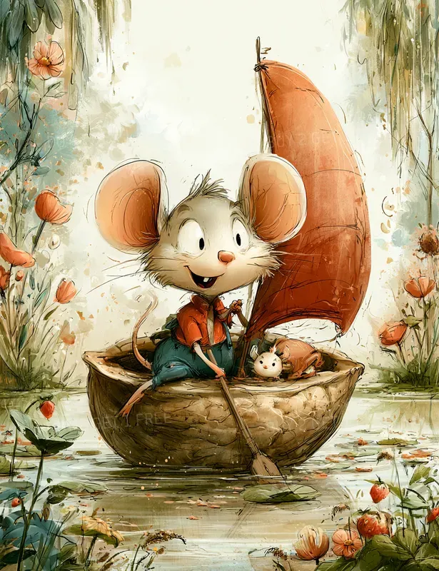 Whimsical Summer Adventures Illustrations