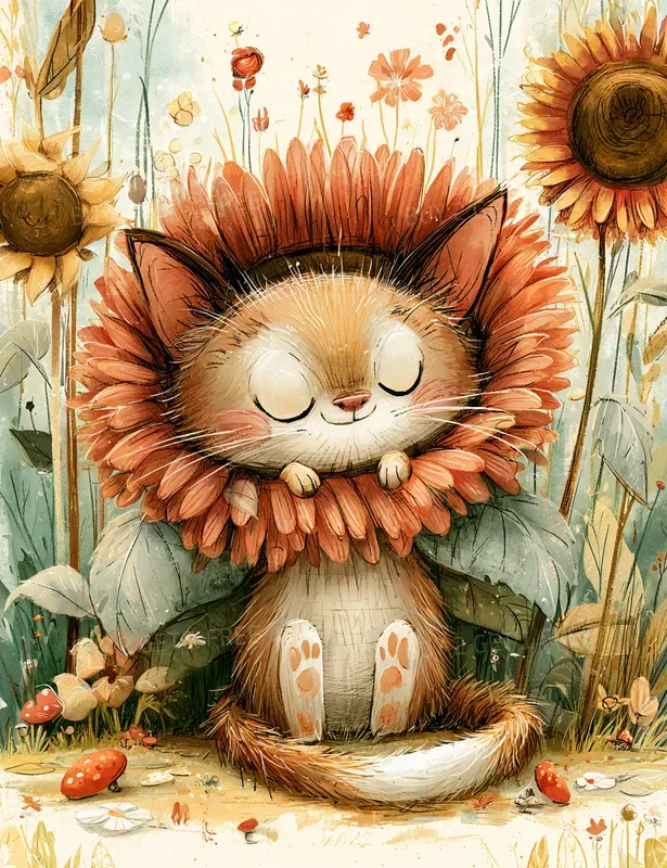 Whimsical Summer Adventures Illustrations