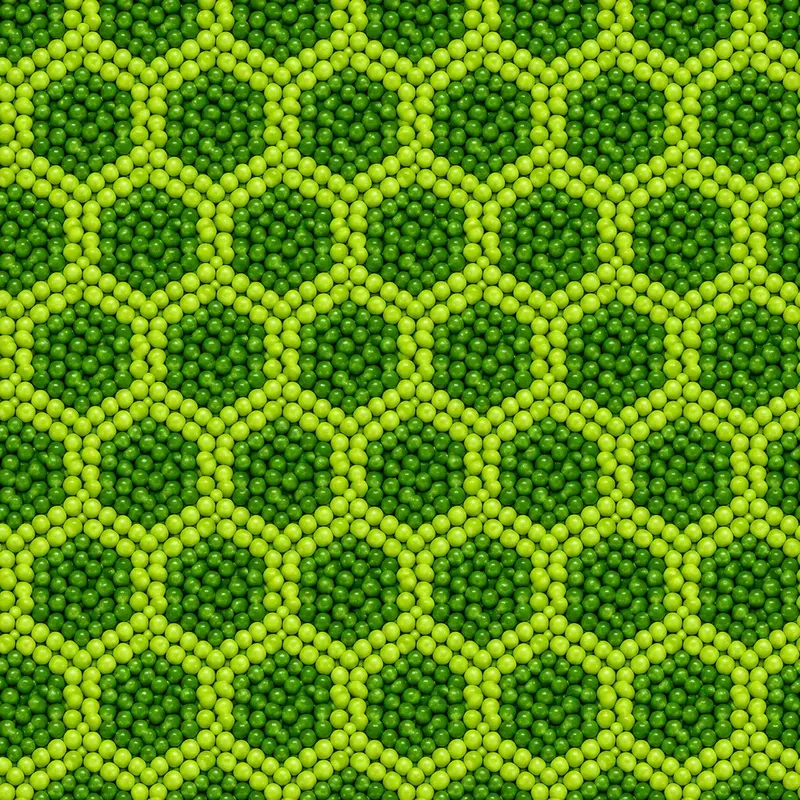 Seamless Geometric Patterns With Grains