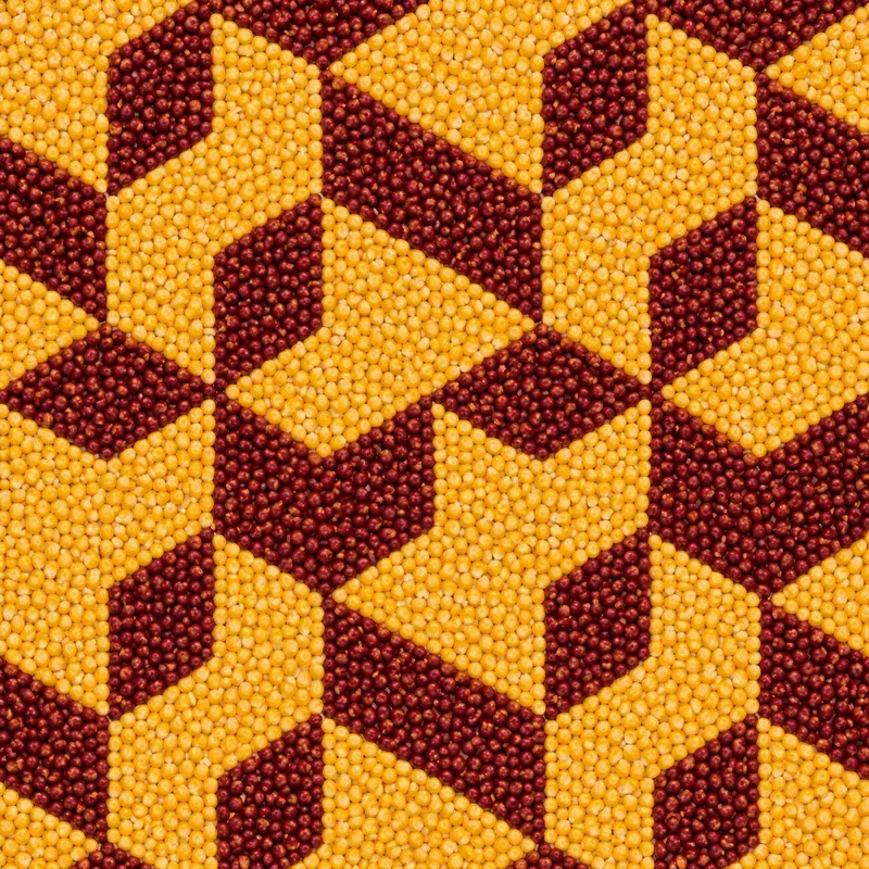 Seamless Geometric Patterns With Grains
