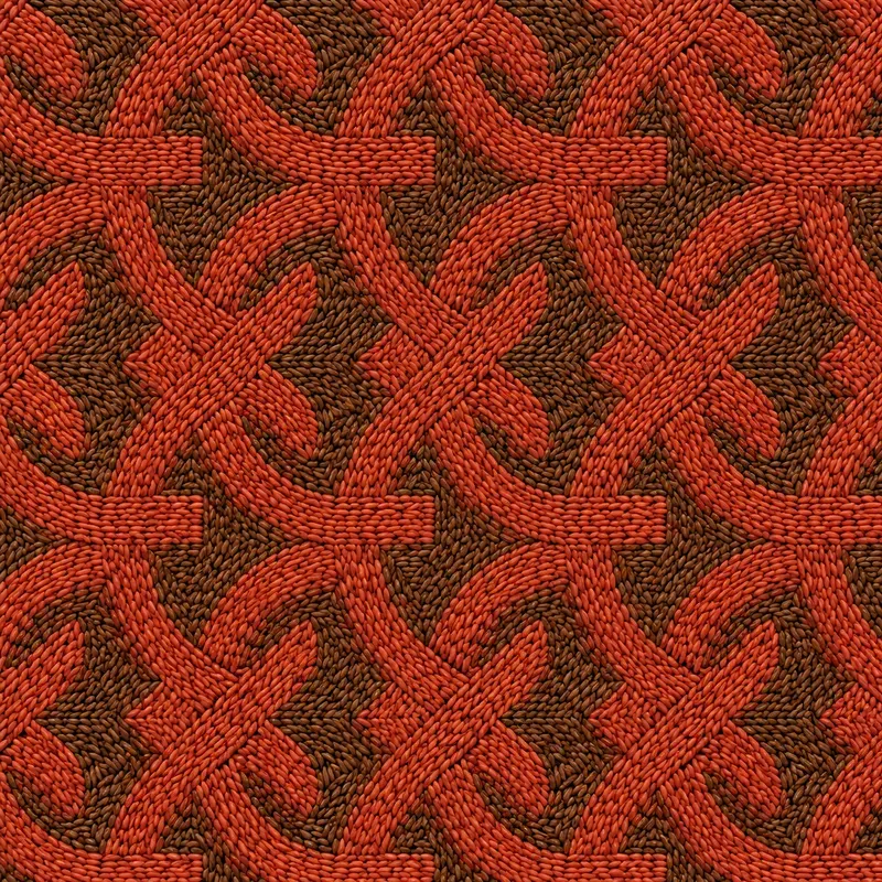 Seamless Geometric Patterns With Grains
