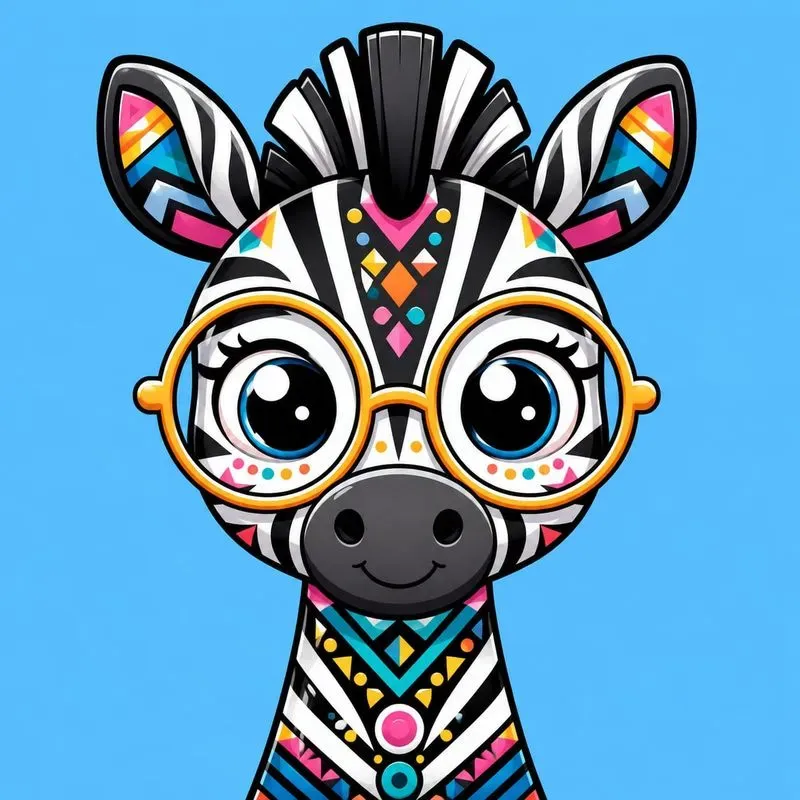 Cute Nerdy Animal Portraits