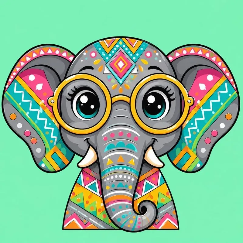 Cute Nerdy Animal Portraits