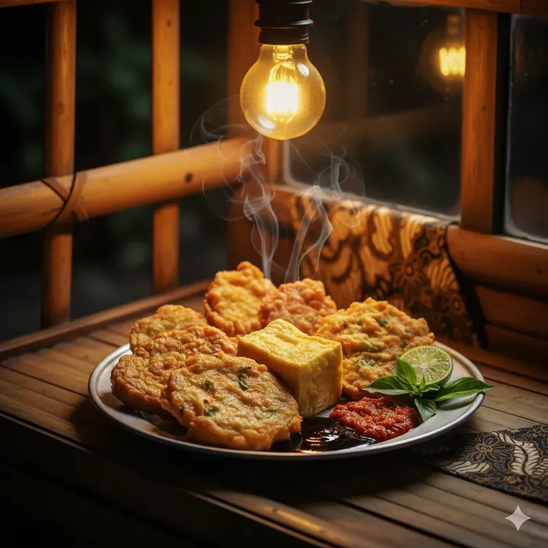 Indonesian Angkringan Night Food Photos