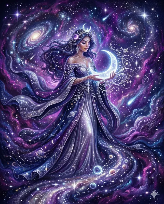 Surreal Cosmic Mystical Art