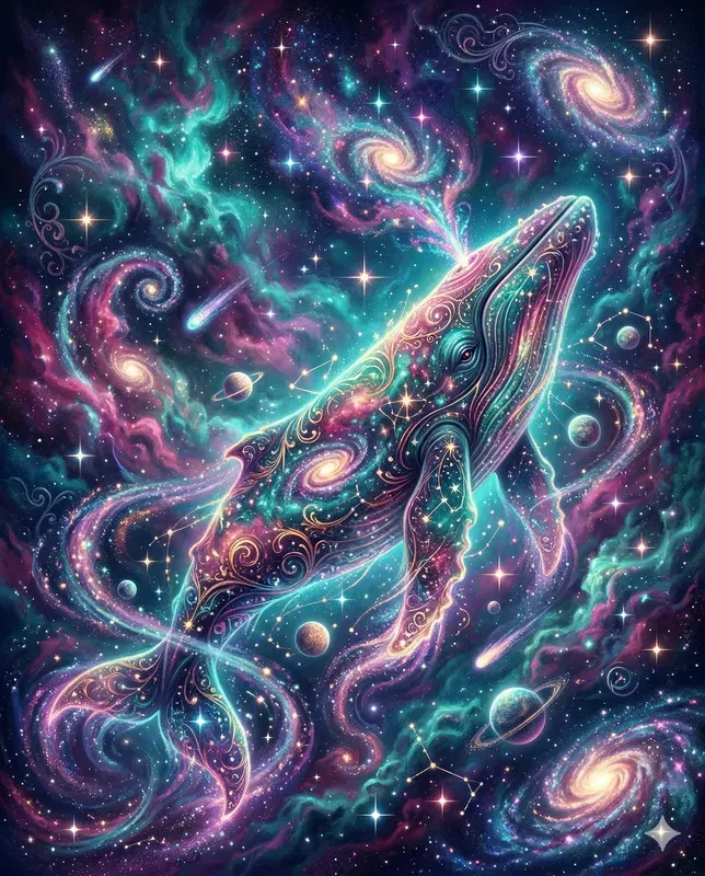Surreal Cosmic Mystical Art