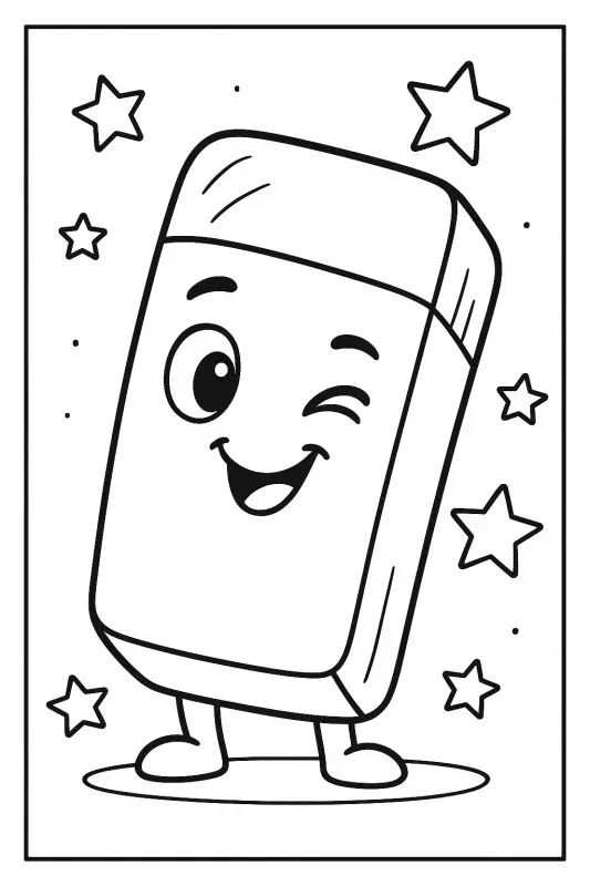 Cute Objects Coloring Pages Collections