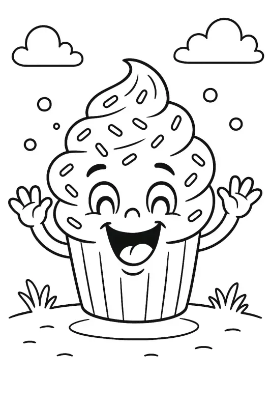 Cute Objects Coloring Pages Collections