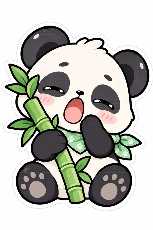 Kawaii Diecut Character Stickers