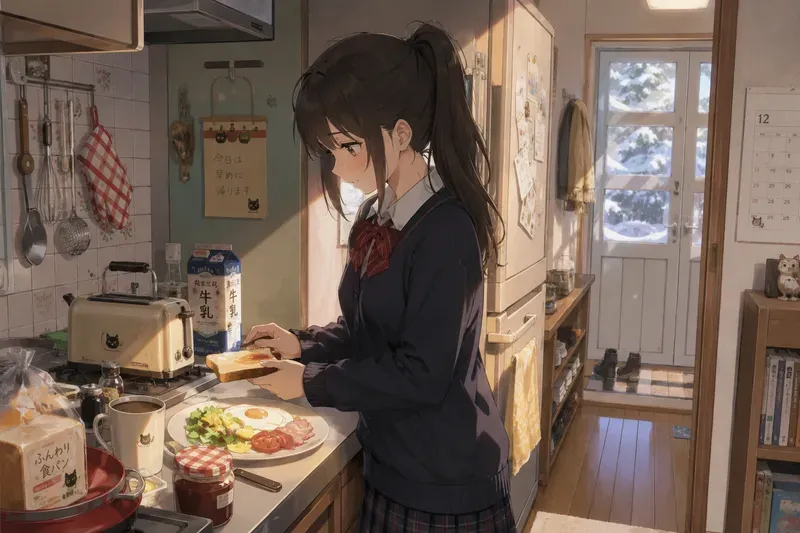 Cozy Anime Moments Generator