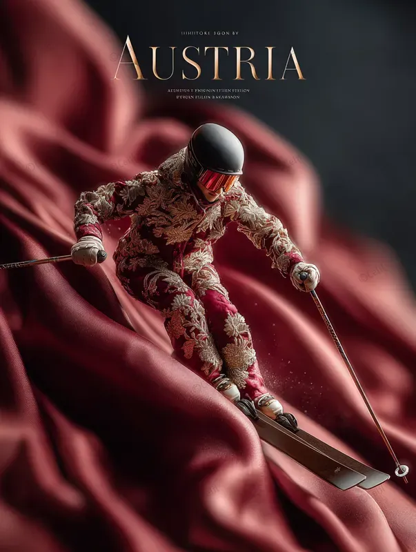 Luxury Embroidery Poster Art