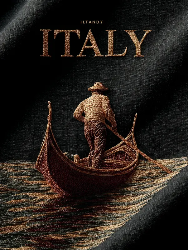 Luxury Embroidery Poster Art