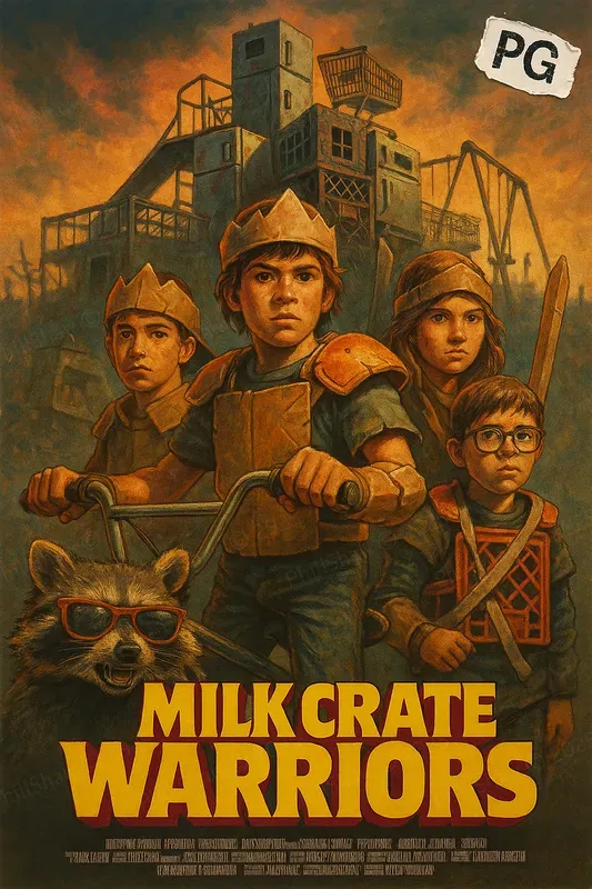 80s Illustrated Movie Poster Maker