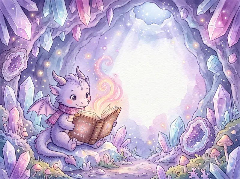 Cozy Watercolor Kids Storybook Art