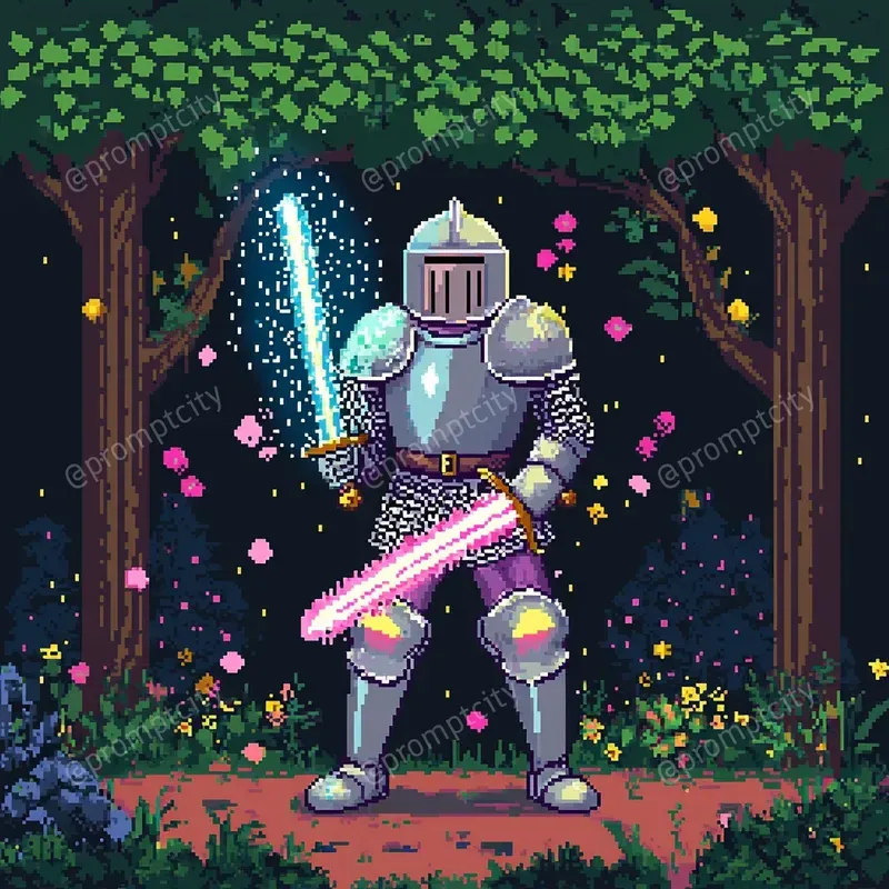 Mosaic Bytes Pixelized Scenes