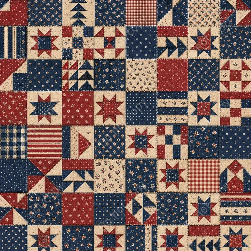 Cheater Quilt Seamless Patterns