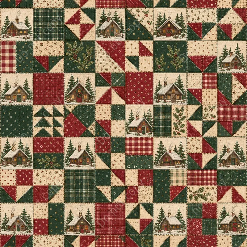Cheater Quilt Seamless Patterns