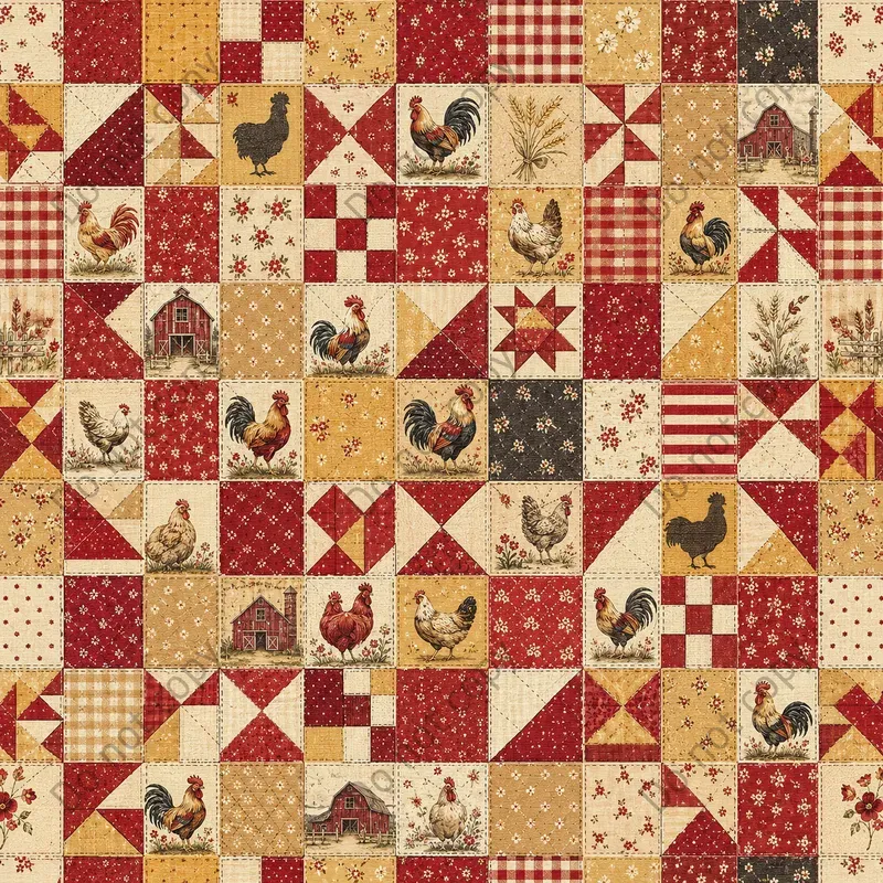 Cheater Quilt Seamless Patterns