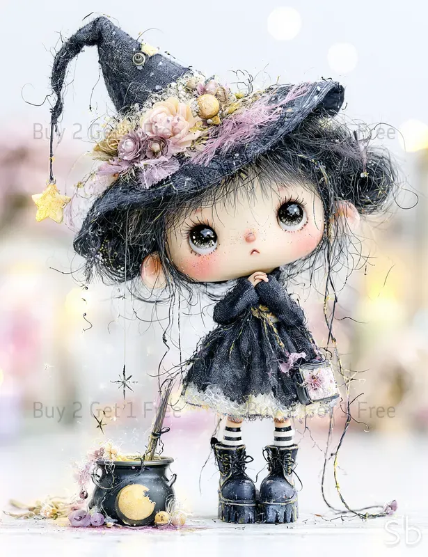 Goth Daisy Girl Junk Journals
