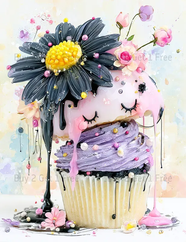 Goth Daisy Girl Junk Journals