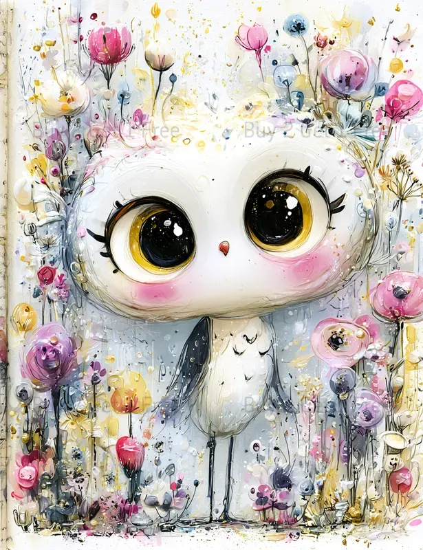 Goth Daisy Girl Junk Journals