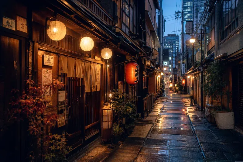 Japan Mood Quiet Osaka Nights