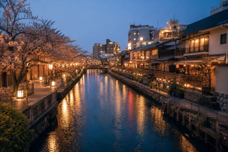 Japan Mood Quiet Osaka Nights
