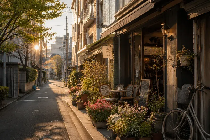 Japan Mood Quiet Osaka Nights