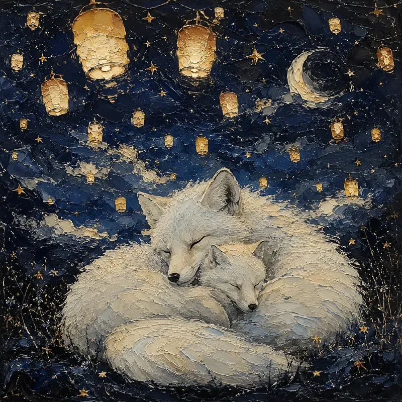 Dreamlike Impasto Canvas Collections