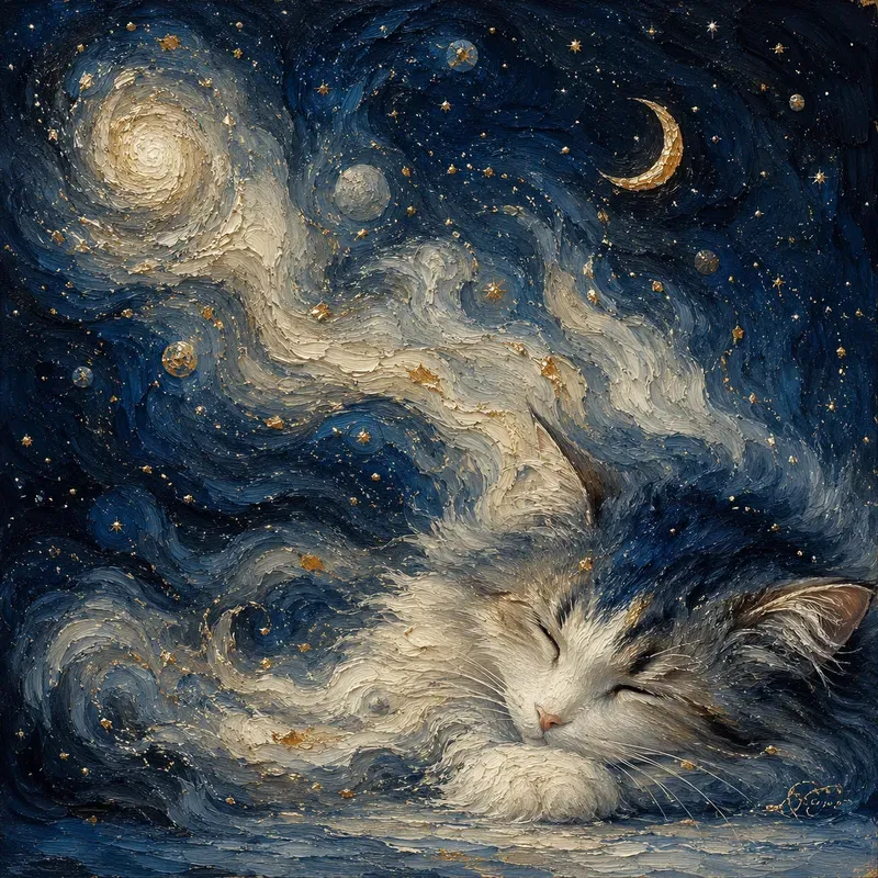 Dreamlike Impasto Canvas Collections