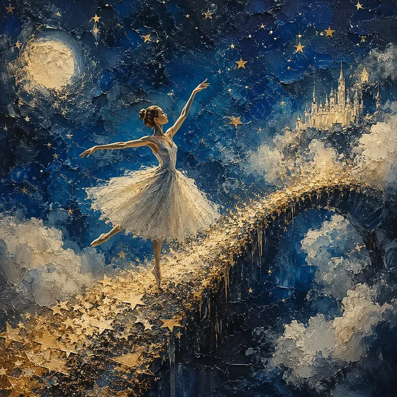Dreamlike Impasto Canvas Collections