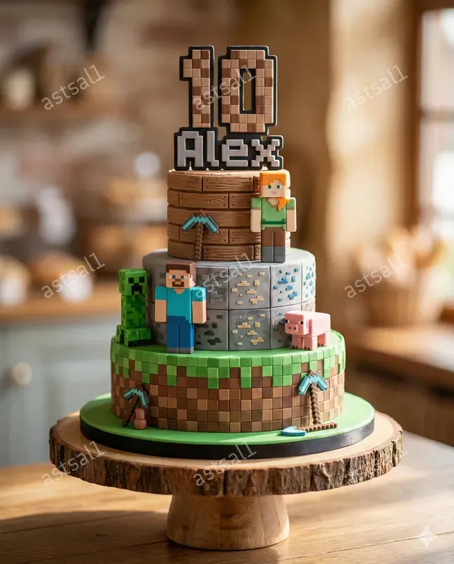 Realistic Birthday Cake Generator