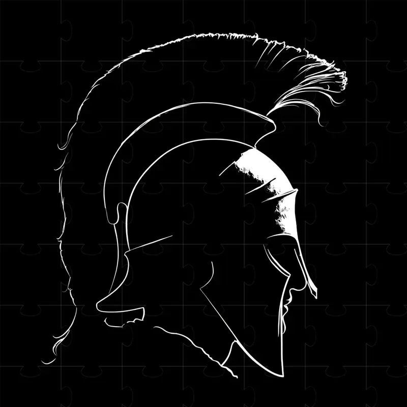 White On Black Silhouettes