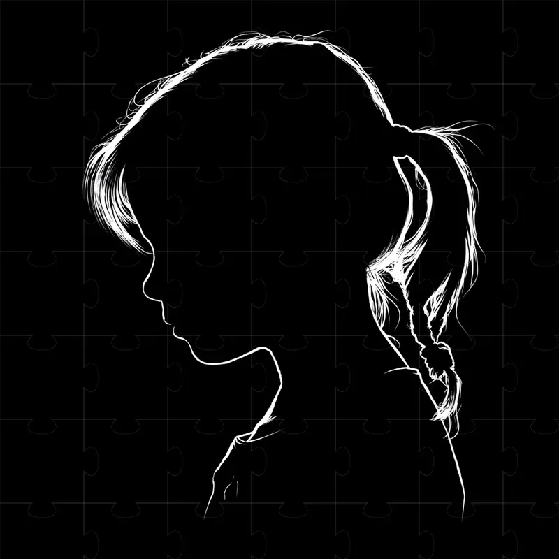 White On Black Silhouettes