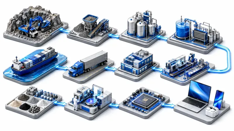 Elite Isometric Industry Process Graphics