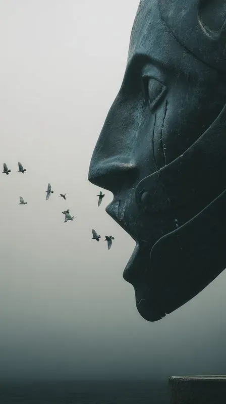 Surreal Minimalist Abstract Portraits
