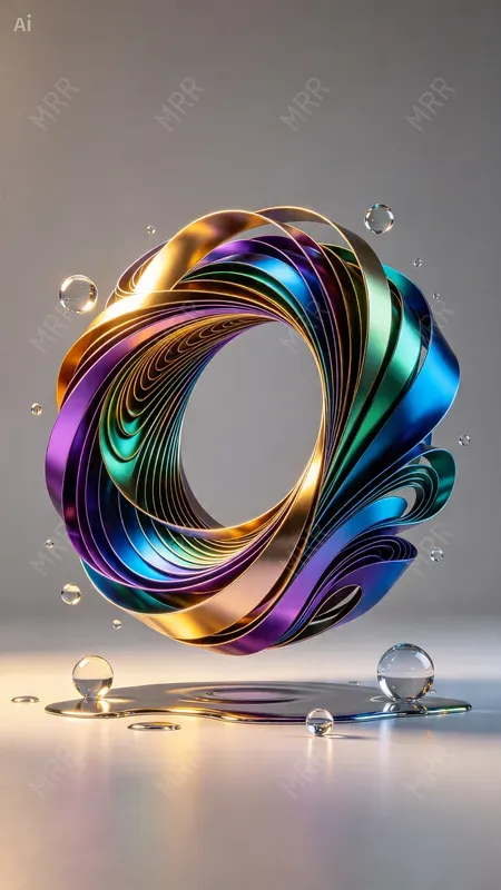 3D Metallic Abstract Creators