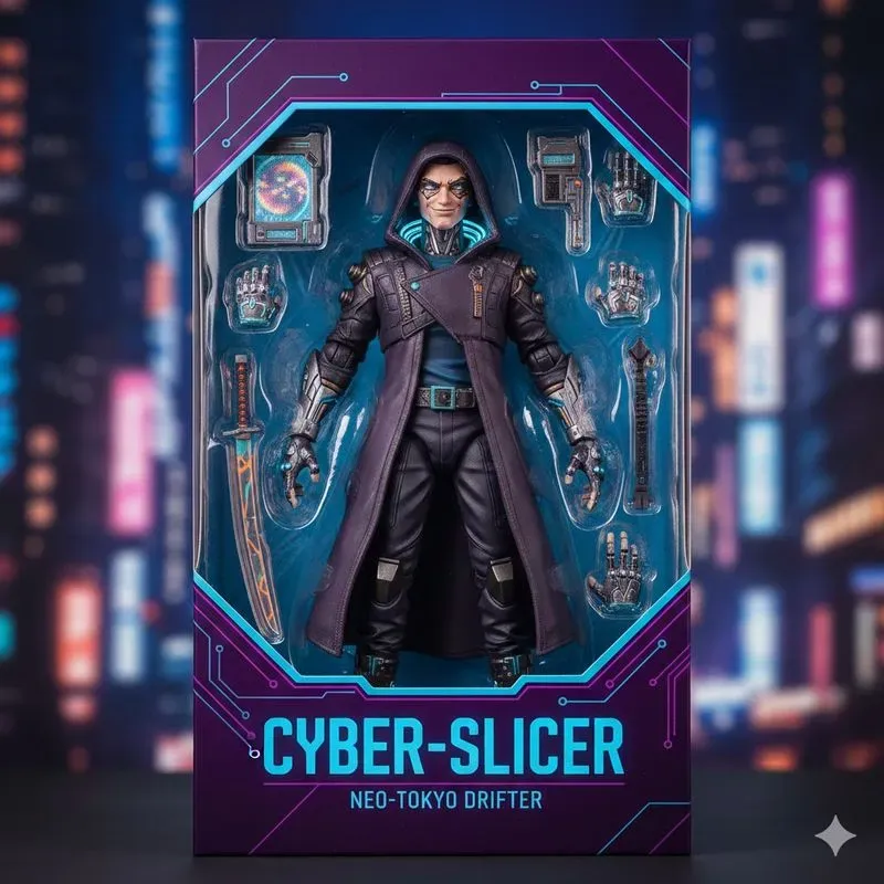 Action Figure Box Design Generator
