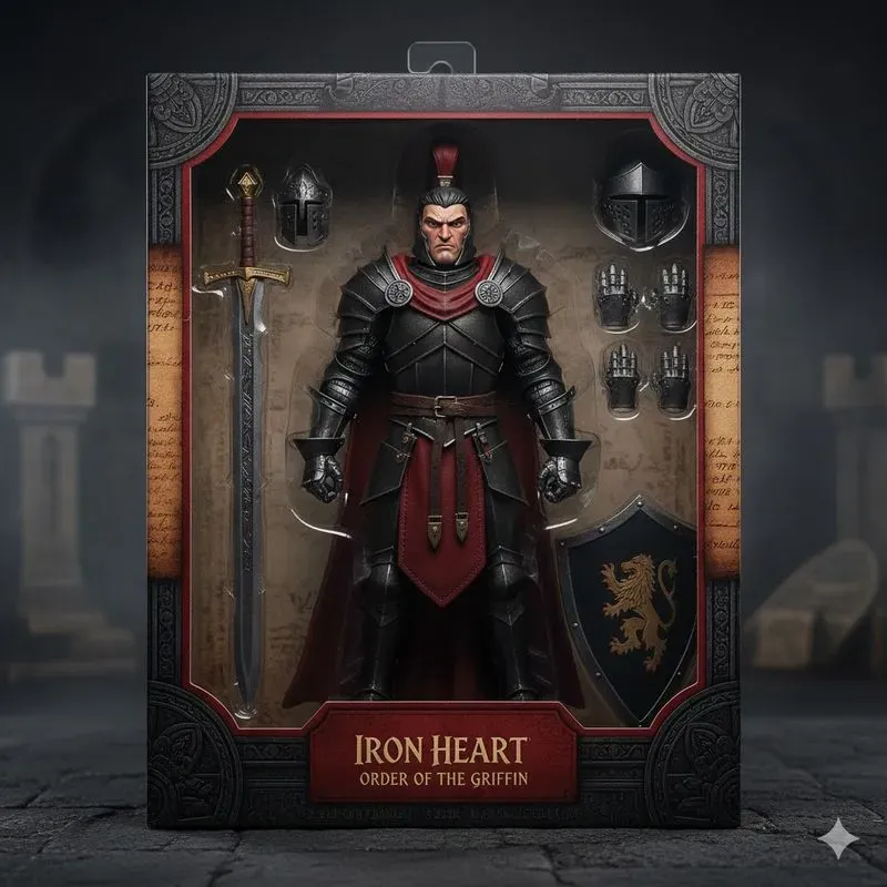 Action Figure Box Design Generator