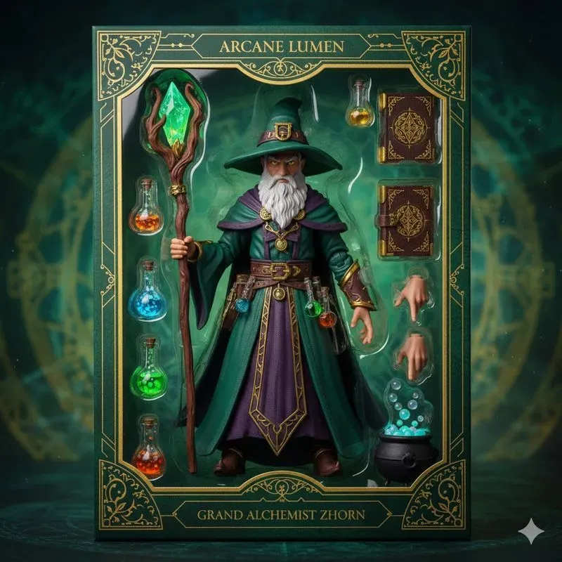 Action Figure Box Design Generator