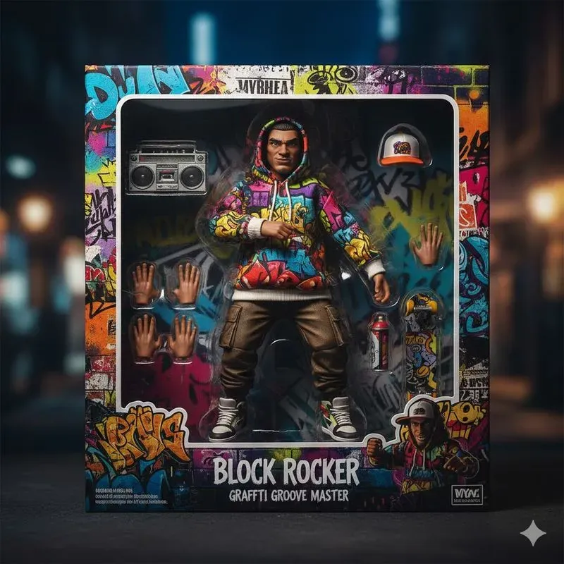 Action Figure Box Design Generator