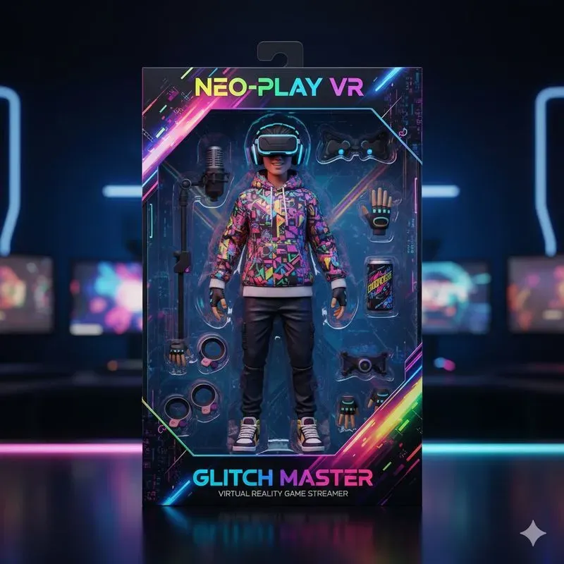 Action Figure Box Design Generator
